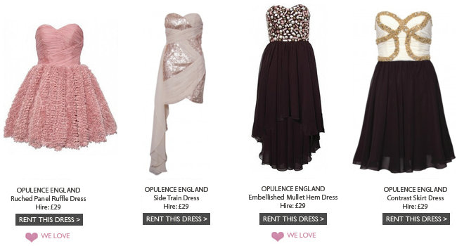 Opulence England is a great choice for your PROM DRESS this Summer. Choose feathers, sequins or volume!