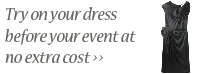 try on your dress before you rent